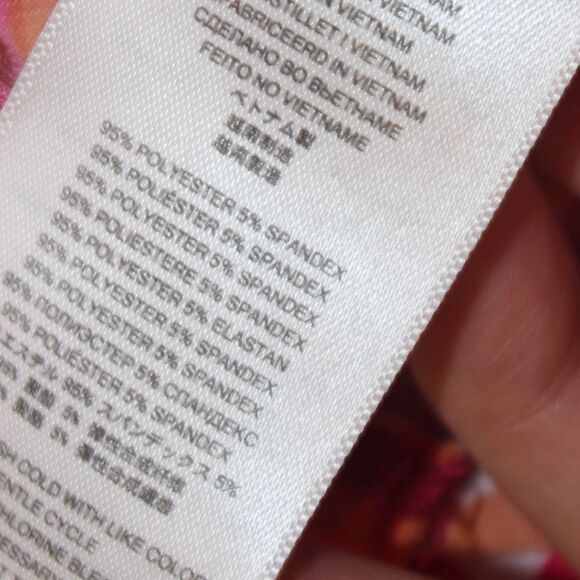 MICHAEL KORS Floral Mini Dress Women Size Medium - Picture 9 of 9